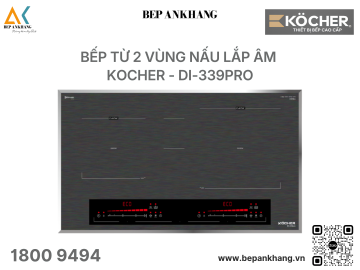 Bếp từ đôi KÖCHER DI-339PRO - Nhập khẩu Hàn Quốc